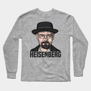 Walter White Heisenberg Long Sleeve T-Shirt